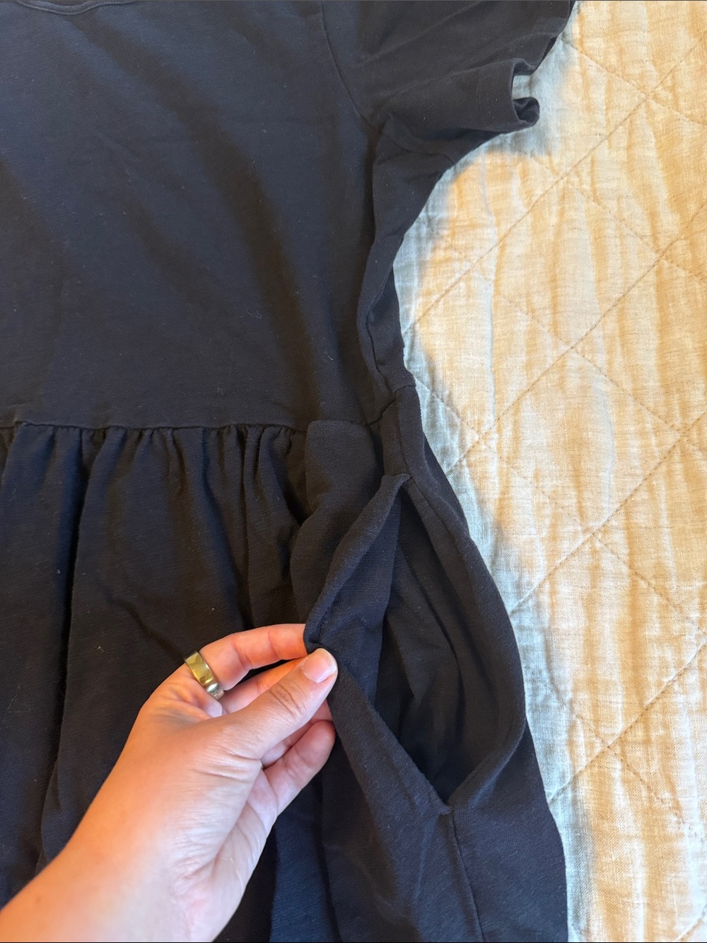 Old Navy tiered midi dress - Picture 5 of 7
